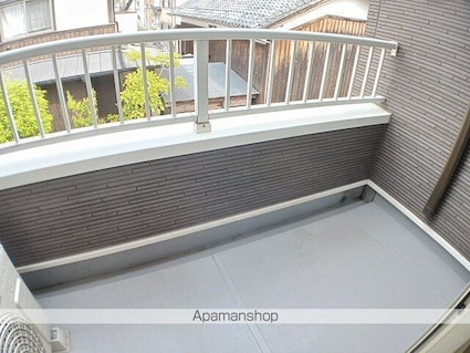 ルガルボニート　Ⅱ[2LDK/58.9m2]のバルコニー