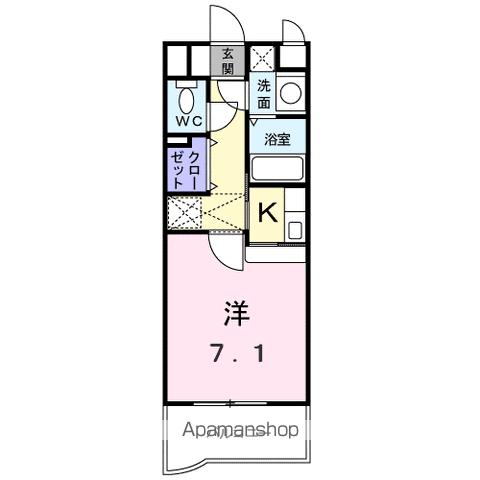 シャルマン原の間取り写真