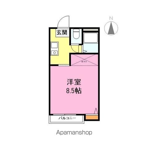 グランペール下山の間取り写真