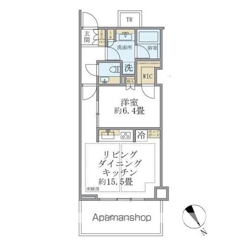 TOFROM YAESU RESIDENCEの間取り写真