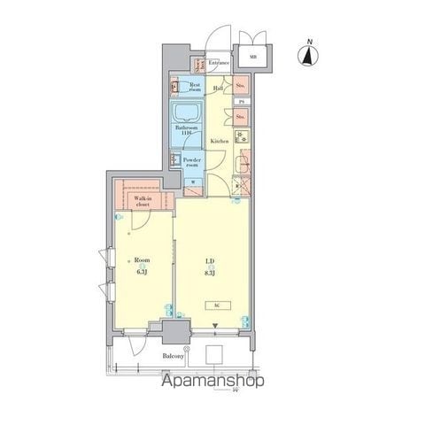 ＲＪＲプレシア千鳥の間取り