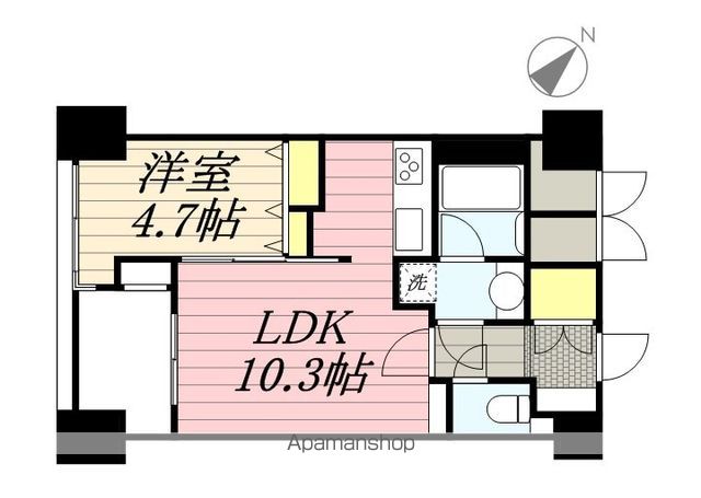 【ラクレイス平尾ステーションの間取り】