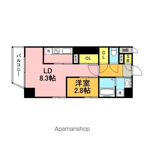 リアンシエルブルー東比恵IIの間取り写真