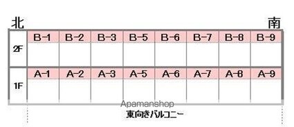ＹＡＭＡＭＯＴＯ　ＨＡＩＴＳＵ[1K/20.46m2]の配置図