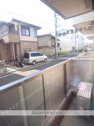 東京都八王子市中野山王１丁目[1K/24.4m2]のバルコニー