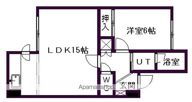 ルーエ山鼻の間取り写真