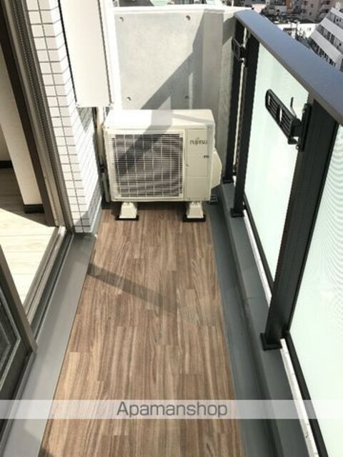 メインステージ若松河田[1K/25.81m2]のバルコニー