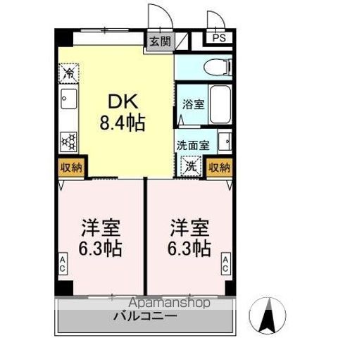 クレシア清田の間取り写真