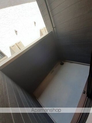 アクアプラ浅江６　Ⅰ[1K/29.12m2]のバルコニー