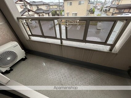ブリリアント平田[1K/28.12m2]のバルコニー