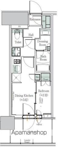 ONE ROOF RESIDENCE NISHINIPPORIの間取り写真