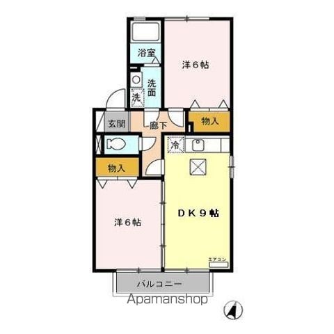 アムールの間取り写真