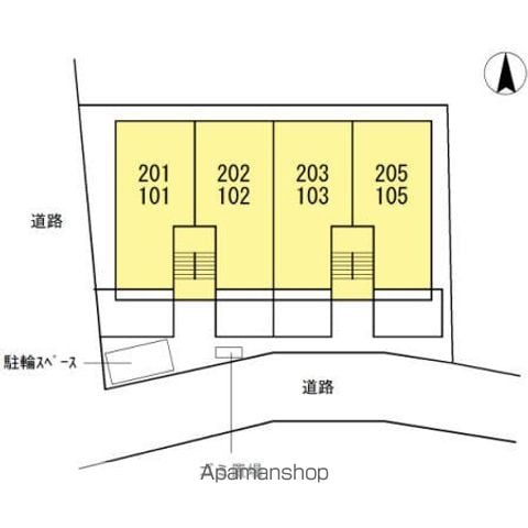 アレイ湘南 101 ｜ 神奈川県鎌倉市長谷２丁目6-33（賃貸アパート1LDK・1階・40.57㎡） その17