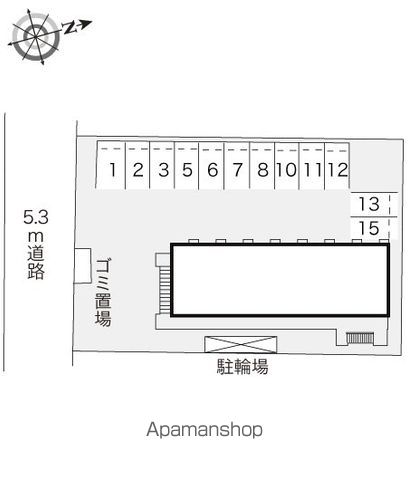 レオパレスコーラルⅠ 203｜大阪府大阪市平野区瓜破東７丁目(賃貸アパート1K・2階・19.87㎡)の写真 その16