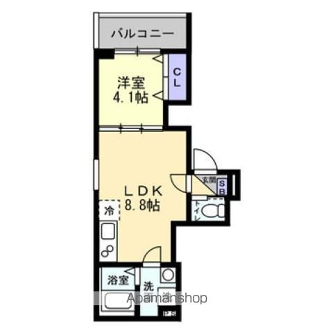 グランシェード川入の間取り写真