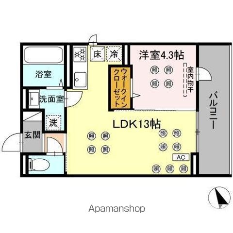 DーROOM 小郡の間取り写真