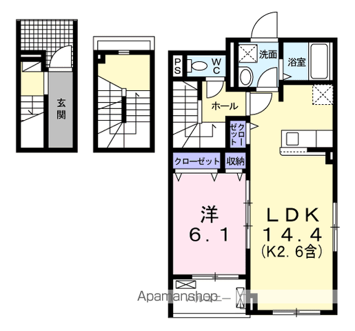 【シュトラールの間取り】