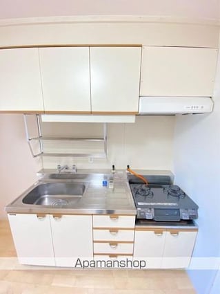 ヴィラ・アンソレイエ亀田町[1DK/32.27m2]のキッチン