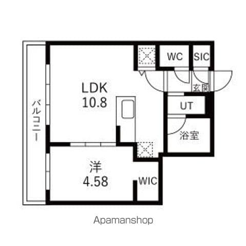 仮)平岸4ー9MS A棟の間取り写真