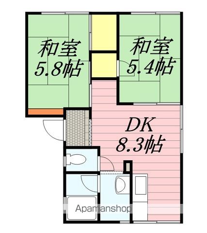 海南市名高 2階建 築36年のイメージ