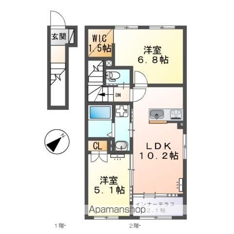 コンフォートの間取り写真