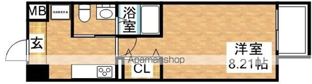 ウインズコート新大阪の間取り写真