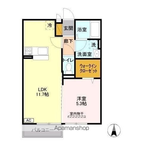 ARIES.Aの間取り写真
