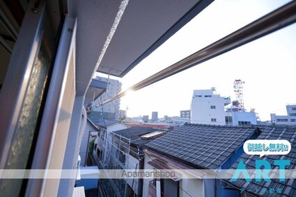 マンションサンライン[1K/18.1m2]のバルコニー