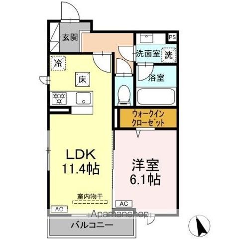 グランガーデン弘明寺の間取り写真