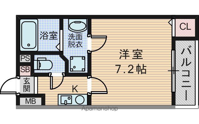 ALEGRIA三国の間取り写真