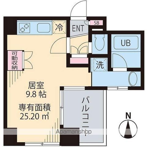 ビイルーム高円寺の間取り写真
