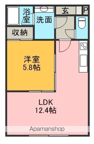 グランポレールの間取り写真