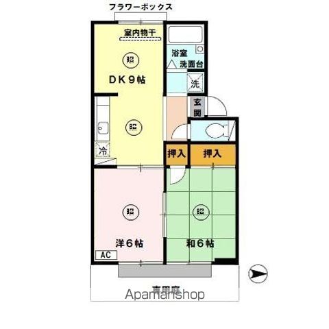 ハイツJOYの間取り写真