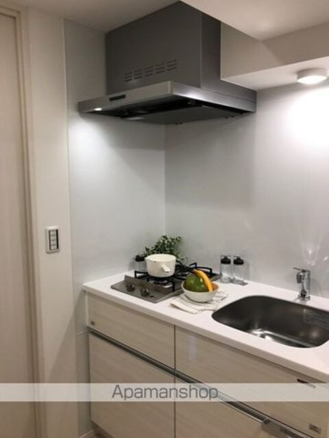 ＧＲＡＮＤ三軒茶屋ＷＥＳＴ[1K/25.77m2]のキッチン
