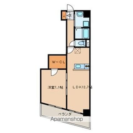 千蔵（ＣＨＩＫＵＲＡ）[1LDK/48.46m2]の間取図