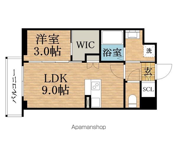 セレニテ谷町四丁目アリエの間取り写真