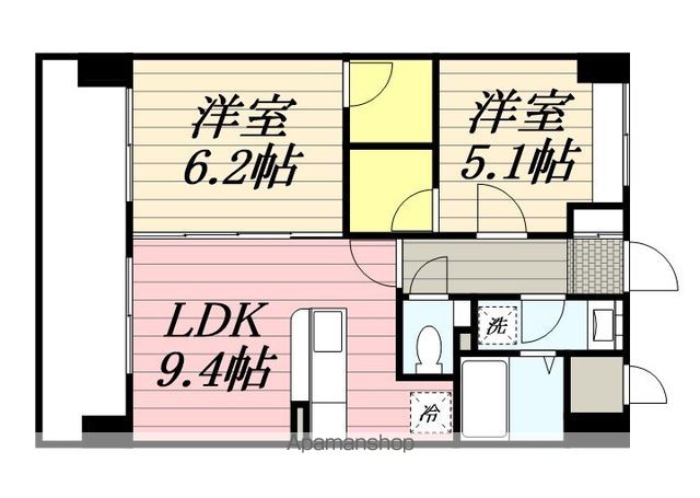 【ＧＯＯＤＨＩＬＬ多の津の間取り】