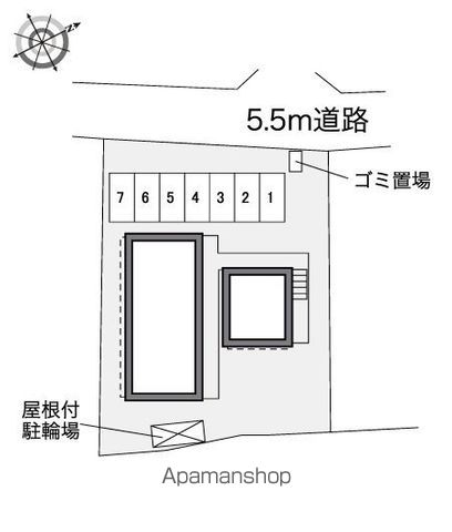 レオパレスハナミズキ仁戸名 203 ｜ 千葉県千葉市中央区仁戸名町418-7（賃貸アパート1K・2階・23.18㎡） その12