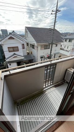 ライトヒルズⅡ[1K/24.71m2]のバルコニー