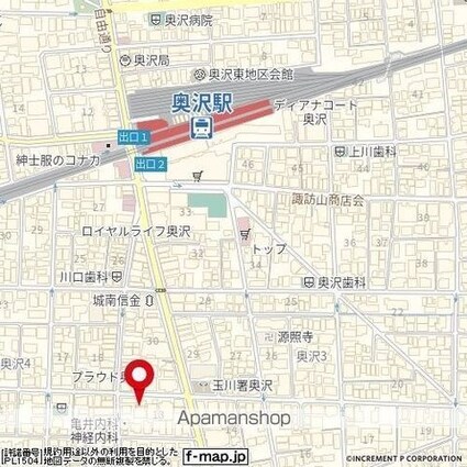 ハイタウン自由が丘[1K/14.65m2]の周辺9