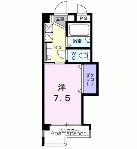 アビタシオン柳町の間取り写真
