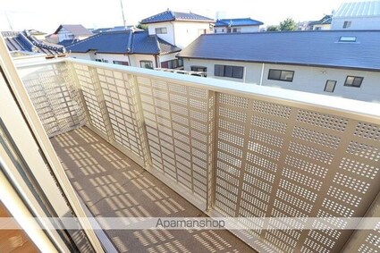 茨城県水戸市赤塚２丁目[1LDK/45.04m2]のバルコニー