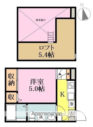 KAHALE八千代Bの間取り写真