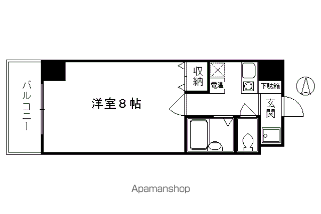 SUNVISTA四条の間取り写真