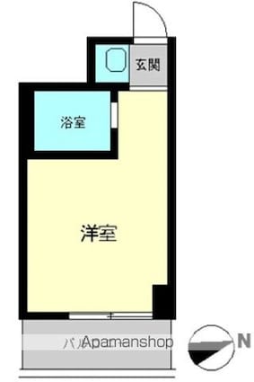 ＤＩＫ新橋[1R/19.26m2]の間取図