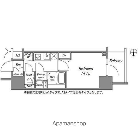 【アドバンス大阪ストーリアの間取り】