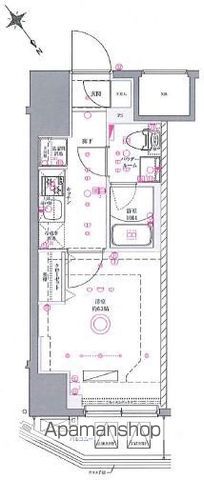 AZEST関内の間取り