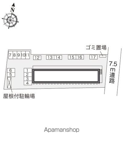 レオパレスオークトゥリーズ 212 ｜ 千葉県柏市高田1085-3（賃貸アパート1K・2階・22.35㎡） その22