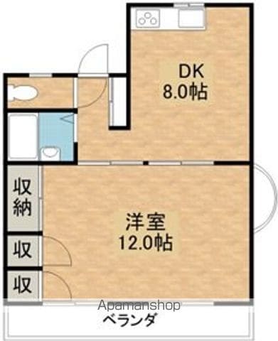 大王コーポの間取り写真
