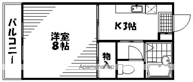 セフィラSSK A棟の間取り写真